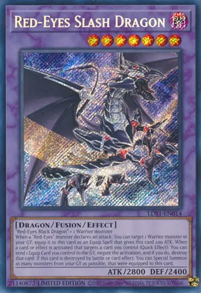 05 red eyes slash dragon ygo card 1 25 Best Red-Eyes Deck Cards & Support Cards in Yu-Gi-Oh!