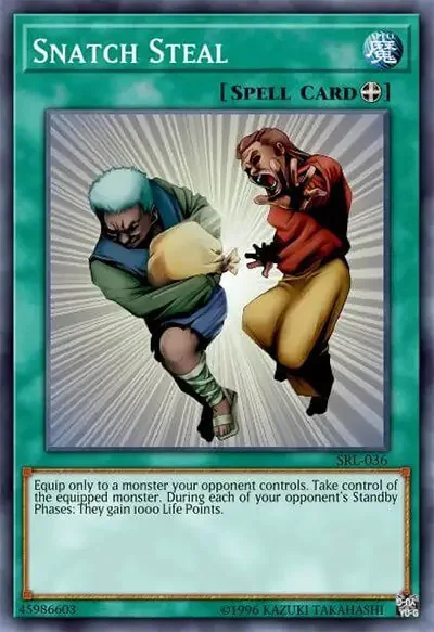 05 snatch steal ygo card 17 Best Goat Format Staples in Yu-Gi-Oh!