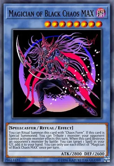 06 magician of black chaos max ygo card 18 Best Ritual Monsters In Yu-Gi-Oh!