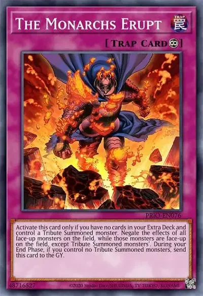 06 the monarchs erupt ygo card 18 Best Monarch Cards in Yu-Gi-Oh!