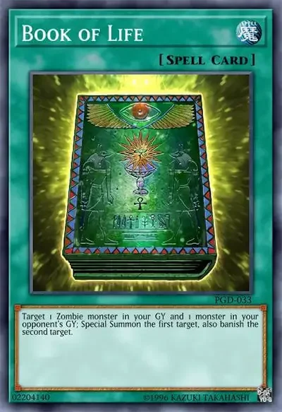 07 book of life card yugioh 18 Best Zombie Cards in Yu-Gi-Oh!