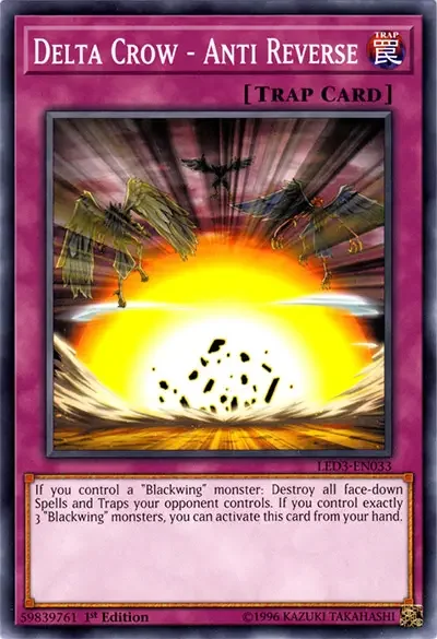 07 delta crow anti reverse card ygo 18 Best Blackwing Monsters Cards in Yu-Gi-Oh!
