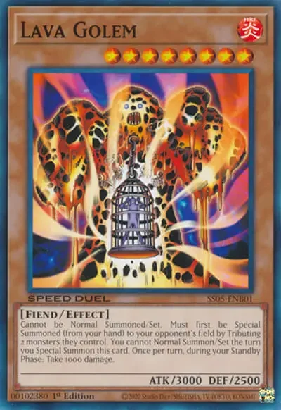 07 lava golem card yugioh 2 1 18 Best Generic Non-Targeting Removal Cards in Yu-Gi-Oh