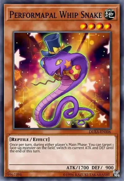 07 performapal whip snake ygo card 18 Best Performapal Cards in Yu-Gi-Oh!