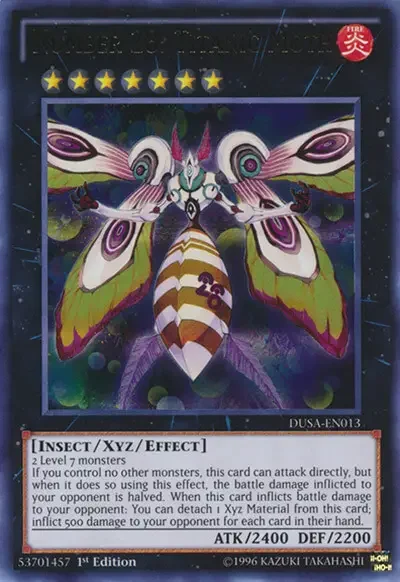 08 number 28 titanic moth card 1 18 Best Insect Type Monsters in Yu-Gi-Oh!