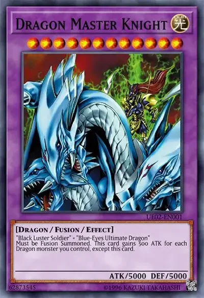 09 dragon master knight card 21 Best Yugi’s Cards in Yu-Gi-Oh!