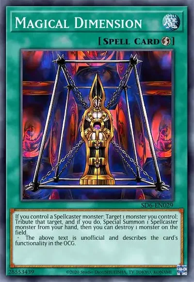 09 magical dimension yugioh card 16 Best Spellcaster Support Cards in Yu-Gi-Oh!