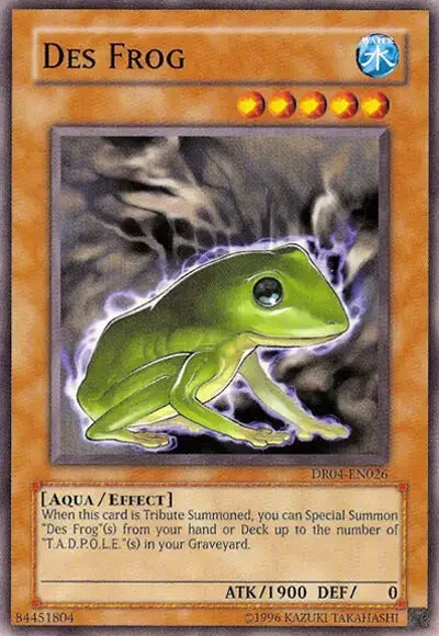 10 des frog card yugioh 1 18 Best Aqua Monsters For A Water Deck in Yu-Gi-Oh!