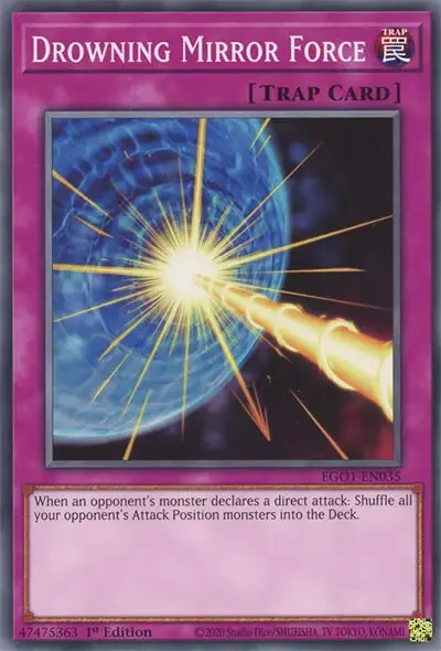 10 drowning mirror force ygo card 1 18 Best Generic Non-Targeting Removal Cards in Yu-Gi-Oh