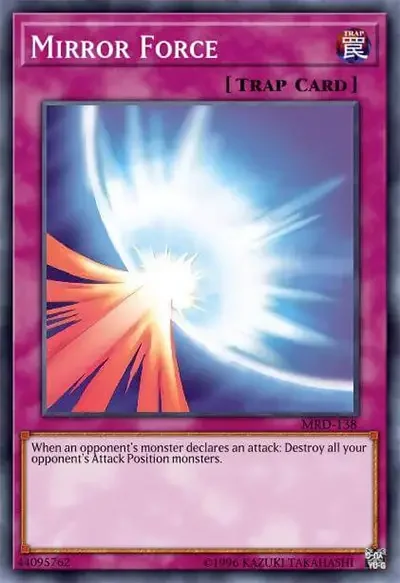 11 mirror force ygo card 17 Best Goat Format Staples in Yu-Gi-Oh!