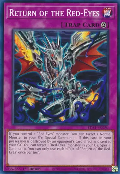 12 return of red eyes card 1 25 Best Red-Eyes Deck Cards & Support Cards in Yu-Gi-Oh!