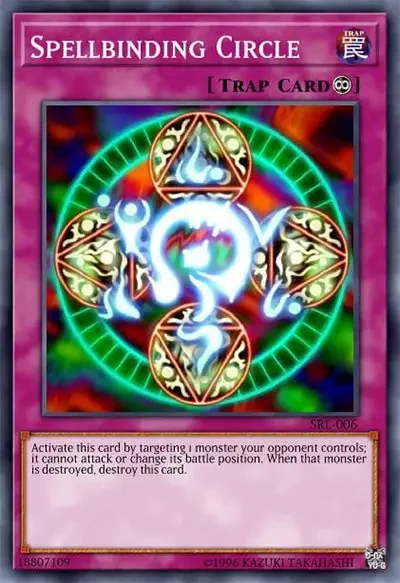 12 spellbinding circle yugioh card 21 Best Yugi’s Cards in Yu-Gi-Oh!