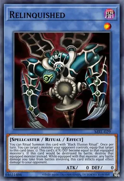 13 relinquished yugioh card 18 Best Ritual Monsters In Yu-Gi-Oh!