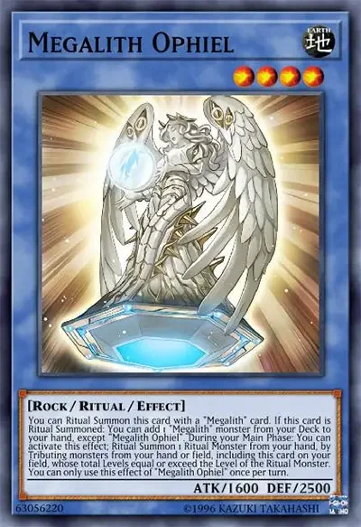 14 megalith ophiel card yugioh 18 Best Ritual Monsters In Yu-Gi-Oh!