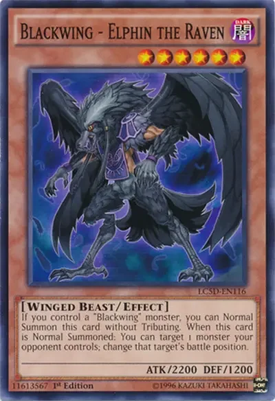 15 elphin the raven blackwing card ygo 21 Most Iconic Archetypes in Yu-Gi-Oh!