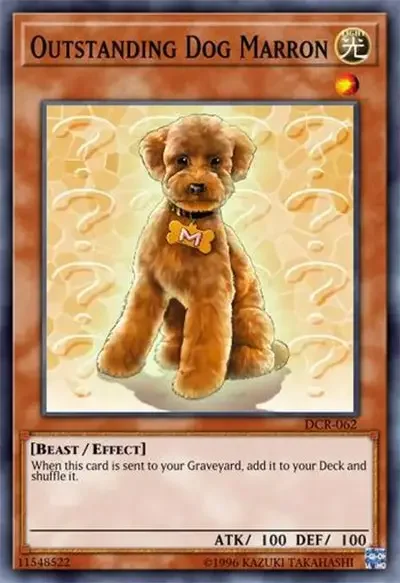 18 outstanding dog marron card yugioh 22 Most Cutest & Adorable Cards in Yu-Gi-Oh!