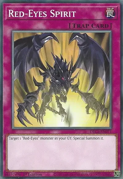 18 red eyes spirit yugioh card 1 25 Best Red-Eyes Deck Cards & Support Cards in Yu-Gi-Oh!