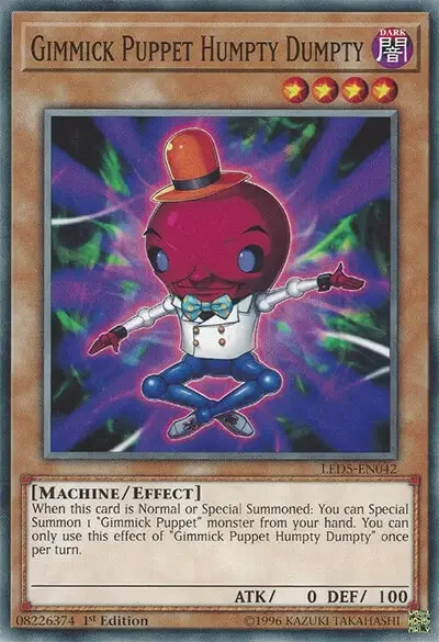 19 gimmick puppet humpty dumpty card 1 40 Ugliest & Creepiest Cards in Yu-Gi-Oh!