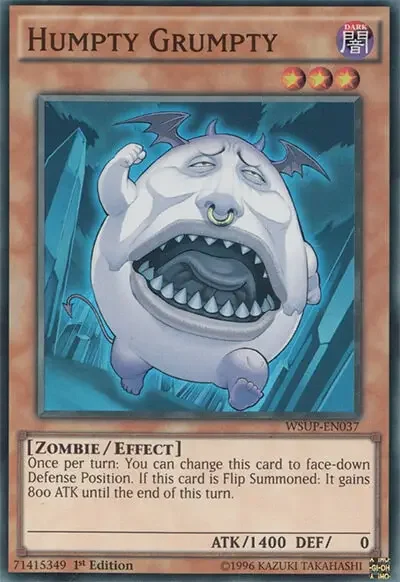 20 humpty grumpty ygo card 1 40 Ugliest & Creepiest Cards in Yu-Gi-Oh!