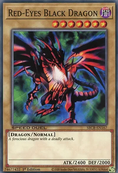 22 red eyes black dragon ygo card 1 25 Best Red-Eyes Deck Cards & Support Cards in Yu-Gi-Oh!