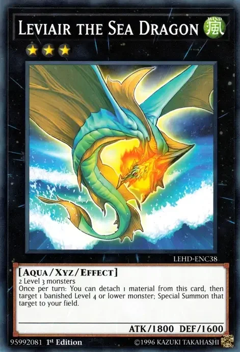 Leviair The Sea Dragon 1 18 Best Yu-Gi-Oh! XYZ Monsters Of All Time