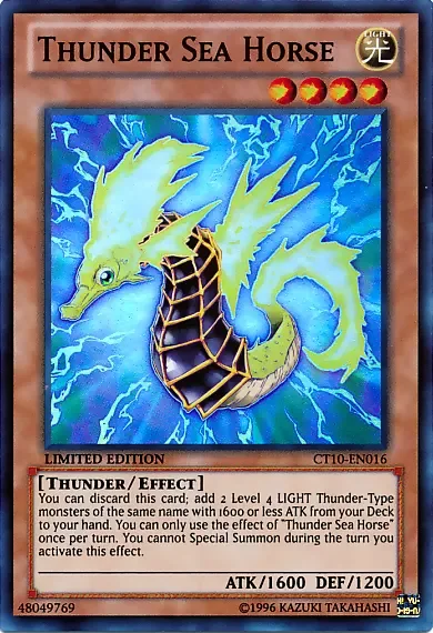 thunderseahorse.png 18 Best Thunder Type Monsters In Yu-Gi-Oh!