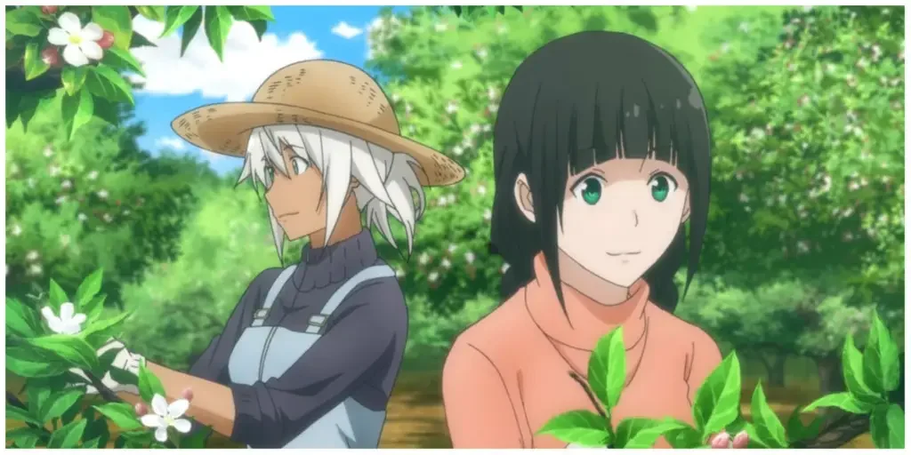 flying witch 17 Manga & Anime Like Farming Life in Another World
