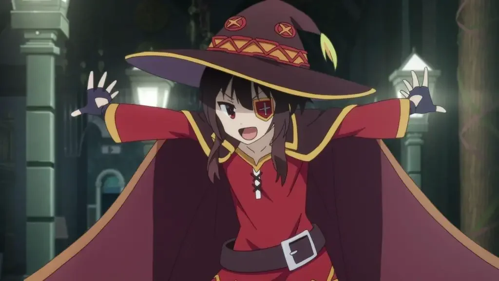 Megumin From KonoSuba 25 Best Anime Characters With Eyepatch