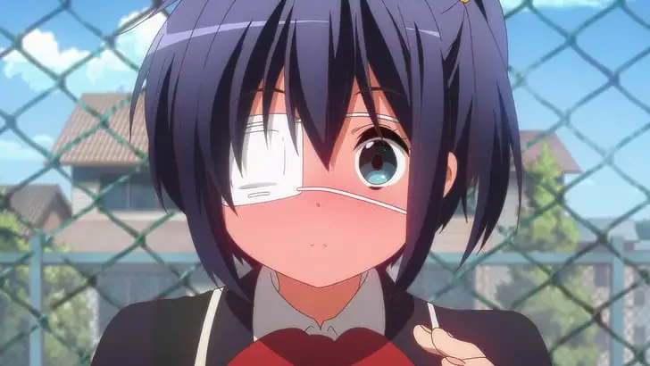 Rikka Takanashi From Love Chunibyo Other Delusions 25 Best Anime Characters With Eyepatch