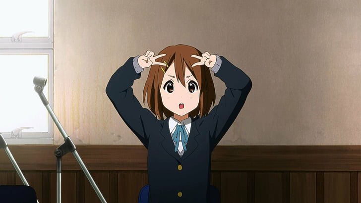 Yui Hirasawa From K On 35 Best Anime School Girls of All Time