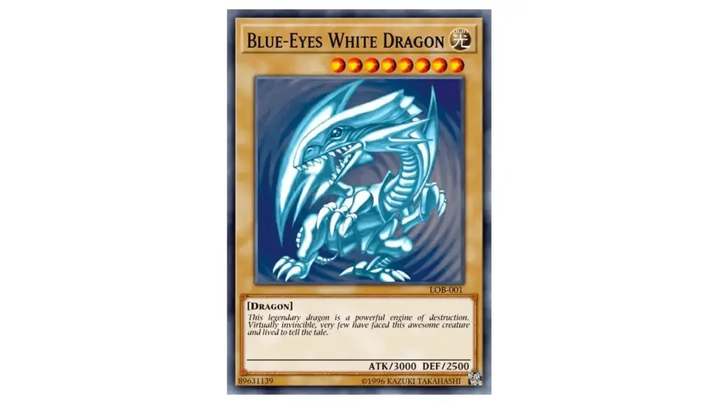 yu gi oh card blue eyes white dragon 1 15 Best Yu-Gi-Oh!-Themed Gifts