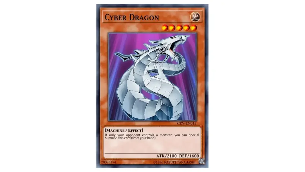 yu gi oh card cyber dragon 1 15 Best Yu-Gi-Oh!-Themed Gifts