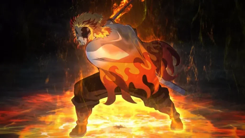 Kyojuro Rengoku fire powers 15 Best Anime Characters With Fire Powers