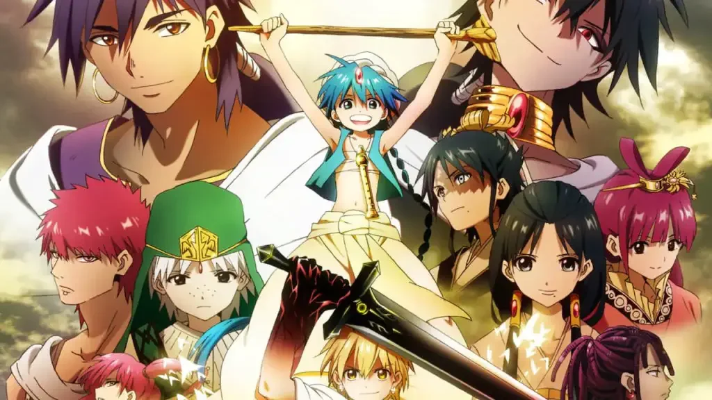 Magi The Labyrinth of Magic 1 2 15 Best Adventure Anime Recommendation