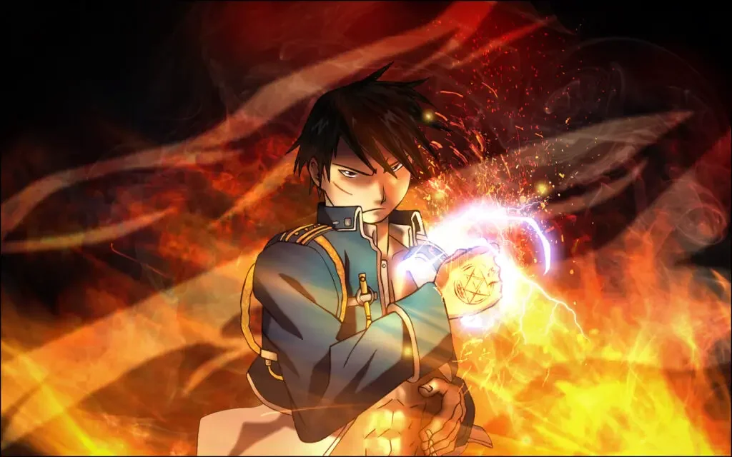 Roy Mustang anime 15 Best Anime Characters With Fire Powers