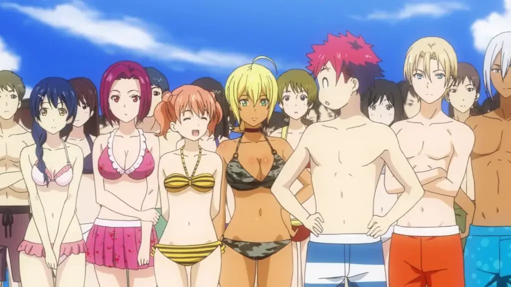 Shokugeki no Soma S5 Episode 1 Kids at the Beach beach episode 15 Best Beach Episodes in Anime