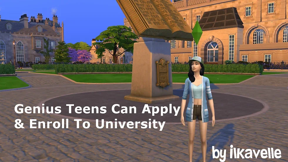 4 University Mods Sims 4: 12 Best University Mods