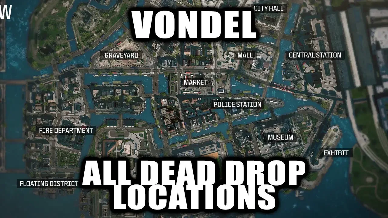 All dead drop locations in DMZ