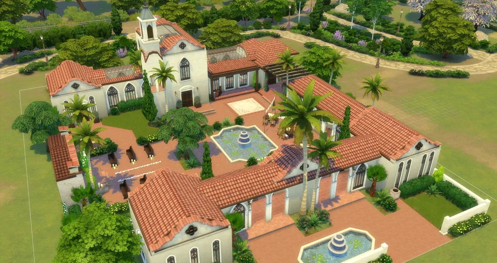 Jardin de mis Amores wedding venue Best Wedding Venues in Sims 4