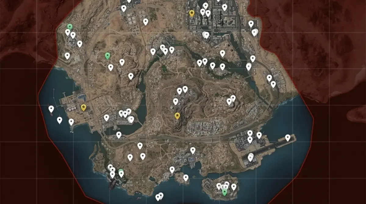 banner Locations To Use Each Warzone DMZ Key
