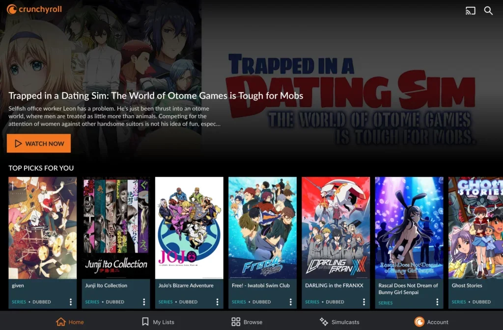crunchyroll iPad anime streaming site 35+ Best Legal Streaming Sites To Watch Anime