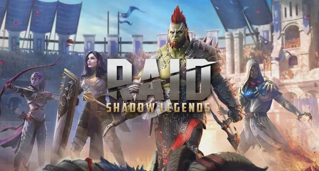 raid shadow legends 15 Games Like Azur Lane