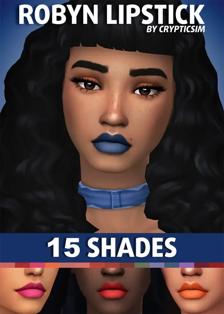 11 Sims 4: Best Custom Lipstick CC & Lip Gloss