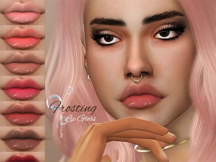 13 Sims 4: Best Custom Lipstick CC & Lip Gloss