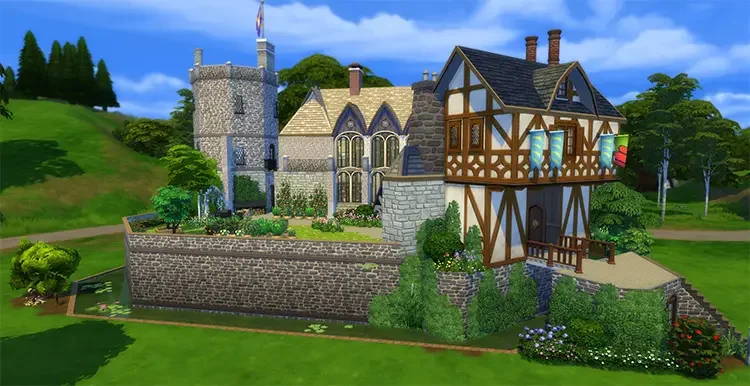 14 1 Sims 4: Castle CC, Mods, & Lots