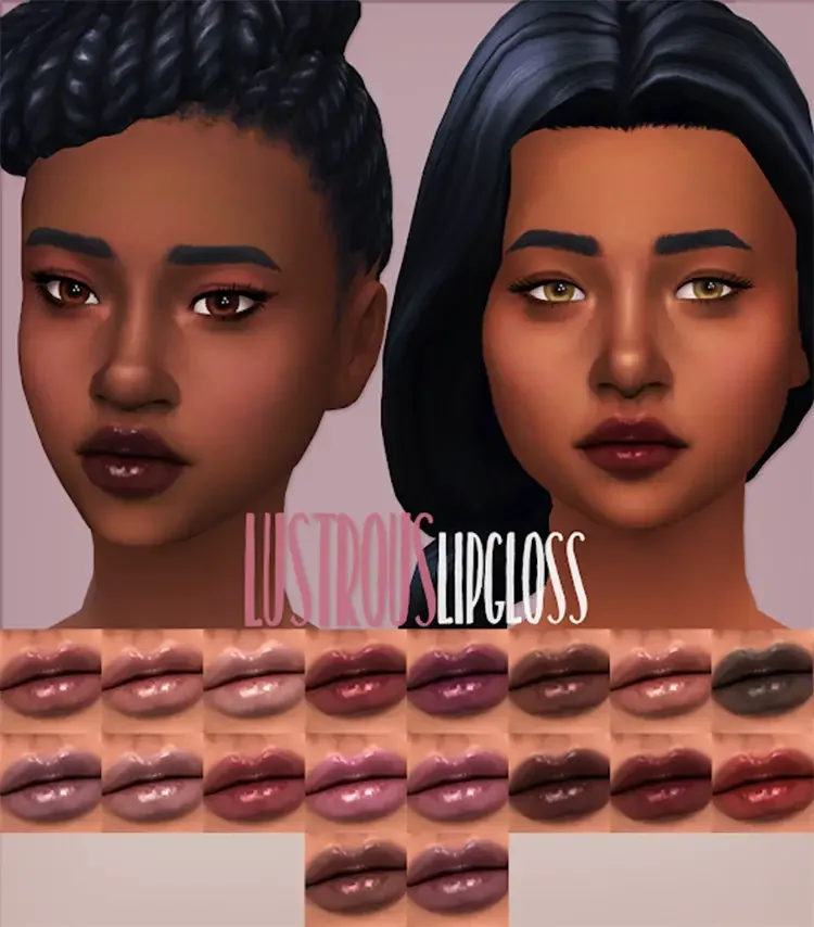 14 Sims 4: Best Custom Lipstick CC & Lip Gloss