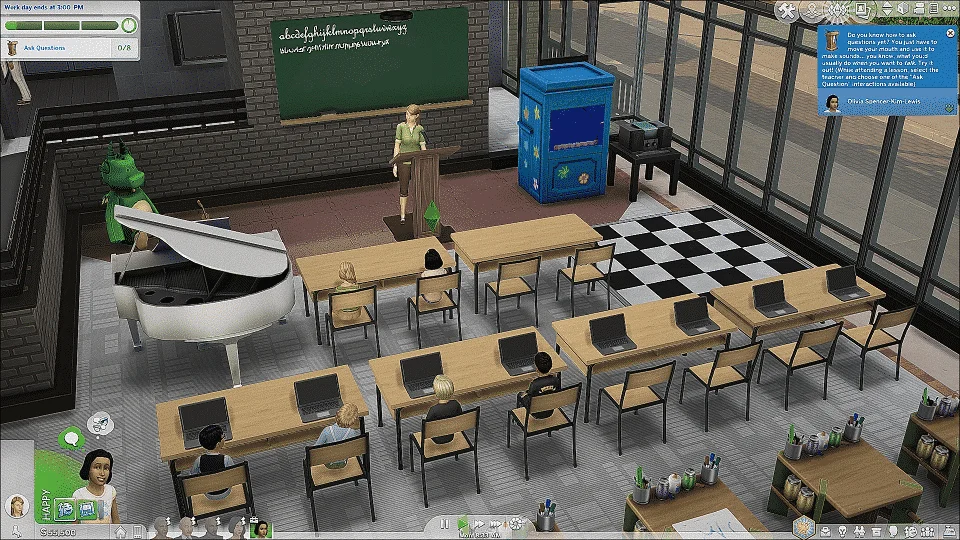 Go to School mod 3 Sims 4: Go To School Mod