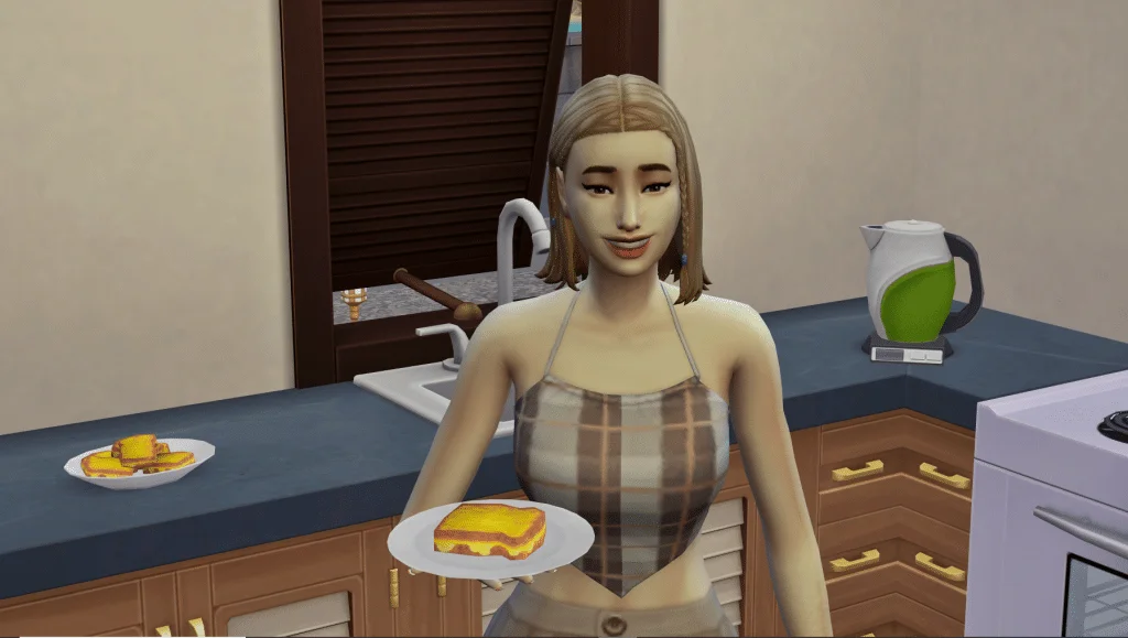 Grilled Cheese aspiration 1 Sims 4 Grilled Cheese Aspiration