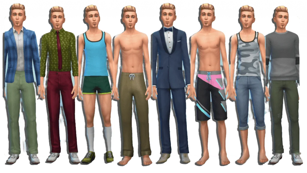 Johnny Zest cloth Who is Johnny Zest in The Sims 4?