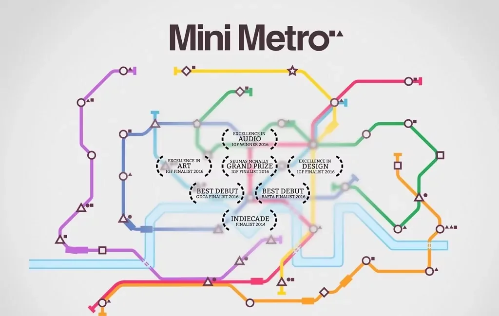 Mini Metro 13 Games Like Mini Motorways